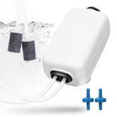 AQUANEAT aquarium air pump provides reliable aeration for 100-gallon tanks.