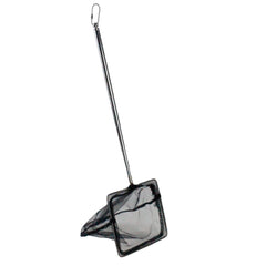 AQUANEAT aquarium net with extendable handle reaches deep tanks without dripping.