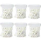 AQUANEAT bio ceramic rings with porous filtration for efficient biological filtration.