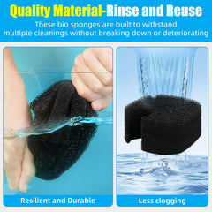 AQUANEAT compatible with 172/225/265 GPH canister filters for easy upgrade.