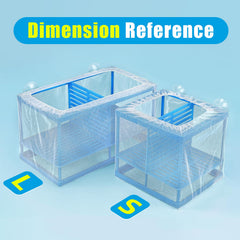 AQUANEAT durable plastic frame resists acids and alkalis for long-lasting use