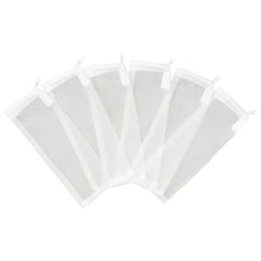AQUANEAT filter bag zipper closeup demonstrates secure media containment for clean water.