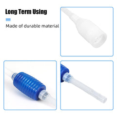 AQUANEAT filter screen protects small fish during siphoning.