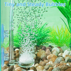 AQUANEAT nano bubble stone delivering dense bubbles for tank aeration