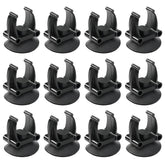 AQUANEAT suction cups 12-pack securely hold aquarium items on glass.