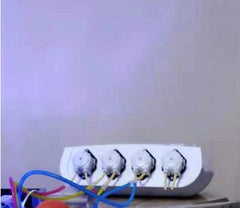Aquarium Choice dosing pump tubing with soft tube fixture holder demonstrates secure connections