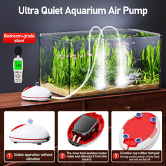 AQUASMITH air pump durable materials emphasize long-lasting performance for steady oxygen supply.