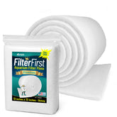 Aquatic Experts FilterFirst pad cut-to-fit traps debris for clearer water.