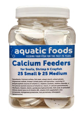 Aquatic Foods Inc calcium feeders disk shrimp promotes strong shells and color