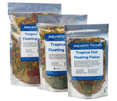 Aquatic Foods Inc tropical fish flakes krill color bowl enhances vibrancy during feeding