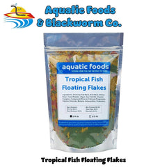 Aquatic Foods Inc tropical fish flakes 12-type pellet mix offers varied feeding and foraging