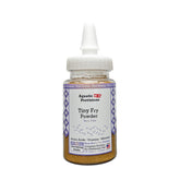 Aquatic Provisions Tiny Fry slow-sinking powder for newborn fry feeding and digestion.