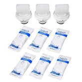AQUA TRU Descaling Kit box with components for Classic and Connect models to prevent mineral buildup