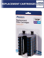 Aqueon activated-carbon-filtration highlights toxin and odor reduction in water.