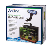 Aqueon clip-on LED light - 60 LEDs provide bright lush plant growth in a 20-gallon tank.
