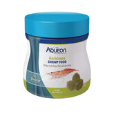 Aqueon Herbivore Shrimp Disc packaging promoting natural feeding for Neocaridina