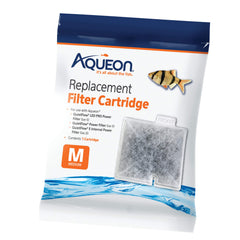 Aqueon replacement cartridge medium with dense-floss filtration