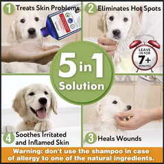 Arava Natural Medicated Dog Shampoo – light scent and refreshing feel