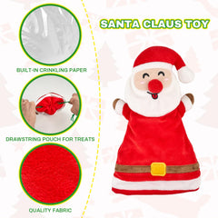 Arblina Christmas ball squeaky toy for fetch and grab