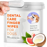 ARCA PET Dental Finger Wipes packaging shows easy daily dog dental care.
