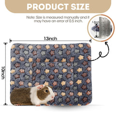 ARCTIC EAGLE Guinea Pig Bed 2 Pack soft fleece closeup highlights plush warmth.