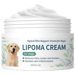 arlistatmax lipoma cream application on a dog targets fatty lumps for at-home comfort.