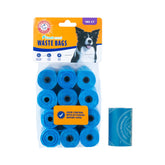 Arm & Hammer durable waste bags blue roll for odor-controlled on-the-go cleanup