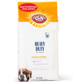 Arm & Hammer for Pets Mango pack front with 100 wipes for quick cleaning