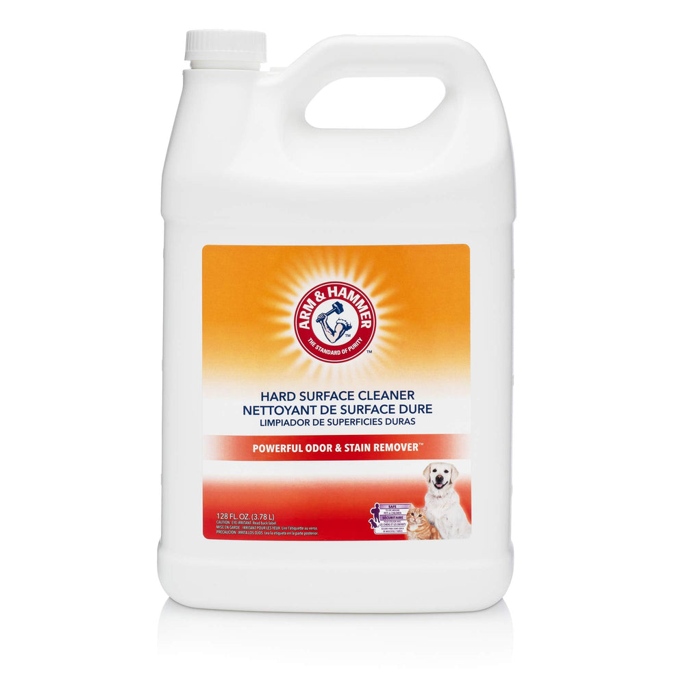 Arm & Hammer Pet Fresh Hard Surface 128oz Refill cleans floors and reduces pet odors in busy homes