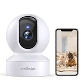 Armorcope pet camera wide-view captures every corner for continuous monitoring.