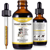 ARMOYA natural yeast treatment for dogs bottle – easy at-home administration for relief
