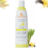 Aroma Paws dog shampoo bottle front for gentle cleansing and conditioning.
