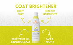 Aroma Paws lather shows conditioner-rich cleanse for coat.