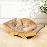 AROPEME cat scratcher bed with natural sisal surface for healthy claws and furniture protection.
