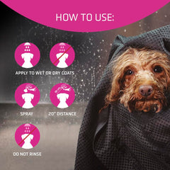 Artero Flash Shine on a cat's fur highlights conditioning and smooth, manageable hair.
