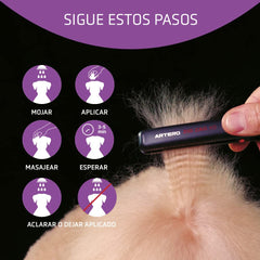 Artero Keratin Vital conditioner on a pet after grooming delivering shine