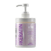 Artero Keratin Vital conditioner bottle promotes silky, manageable coats.