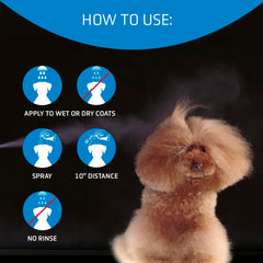 Artero Matt-X soft, shiny coat after use on treated fur.