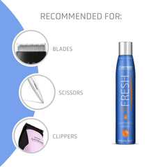 Artero Oil Fresh lubricates blades to reduce friction for smoother cuts.