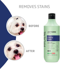 Artero Pretty Eyes dog-cat grooming session shows safe daily use for sensitive eyes.