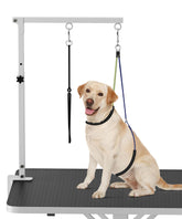 Artibear dog grooming arm adjustable height secures small dogs for precise trimming.