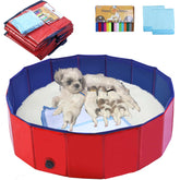 Artilife dog whelping box side view highlighting durable PVC construction for safe whelping.