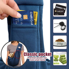 Artisome sling safety buckle in use prevents escapes during travel.