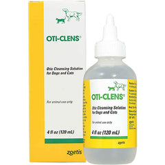 Artist Unknown OtiClens bottle for gentle dog and cat ear cleaning.