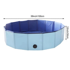 Artilife whelping pool blue open top demonstrates versatile use as whelping pool