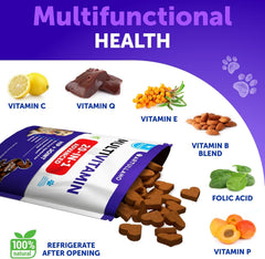 Artullano probiotics dog digestion chew supports balanced gut health