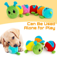 ASDICOXB Dog Snuffle Toy Squeakers add sound for engaging interactive play.