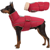 ASENKU warm dog coat front view for chilly walks