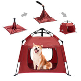 ASFANES outdoor pet automatic camping tent ready for spontaneous outdoor adventures.