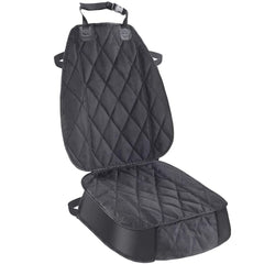 AsFrost dog front seat cover full-coverage design protects SUV seats from dirt and fur
